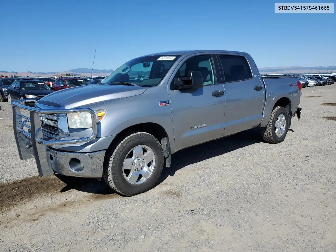 2007 Toyota Tundra Crewmax Sr5 VIN: 5TBDV54157S461665 Lot: 69511874