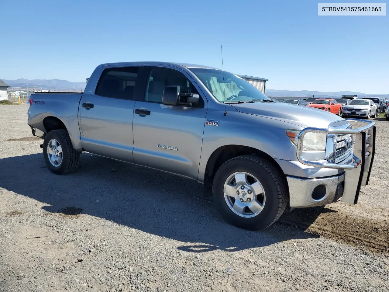 2007 Toyota Tundra Crewmax Sr5 VIN: 5TBDV54157S461665 Lot: 69511874