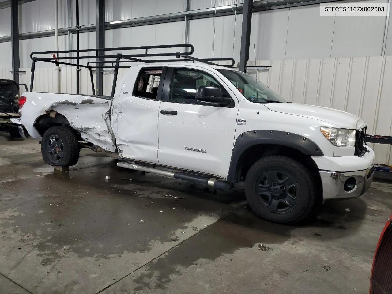 2007 Toyota Tundra Double Cab Sr5 VIN: 5TFCT54167X002003 Lot: 69589804