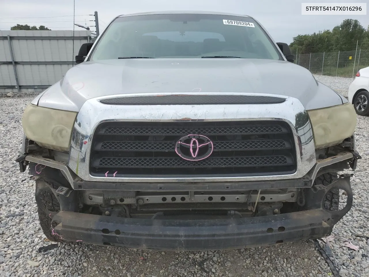 2007 Toyota Tundra Double Cab Sr5 VIN: 5TFRT54147X016296 Lot: 69709204