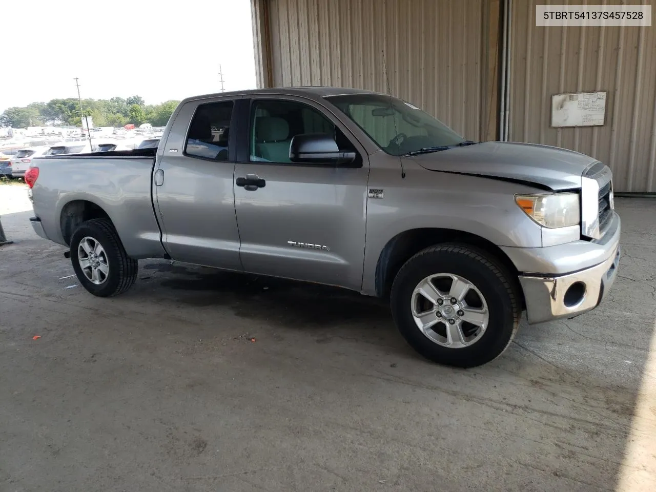 2007 Toyota Tundra Double Cab Sr5 VIN: 5TBRT54137S457528 Lot: 69851324