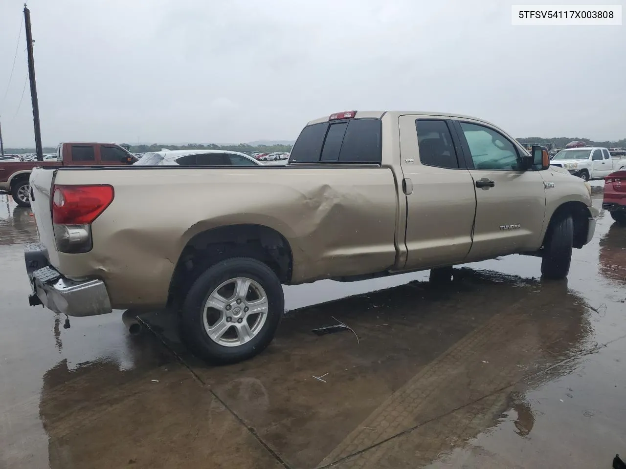 5TFSV54117X003808 2007 Toyota Tundra Double Cab Sr5