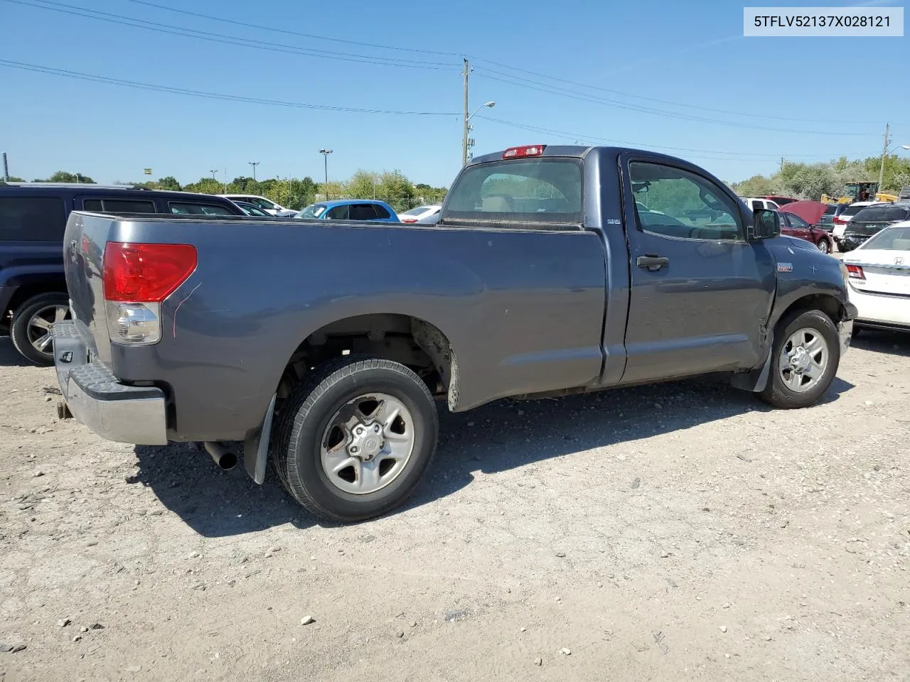 2007 Toyota Tundra VIN: 5TFLV52137X028121 Lot: 69960484