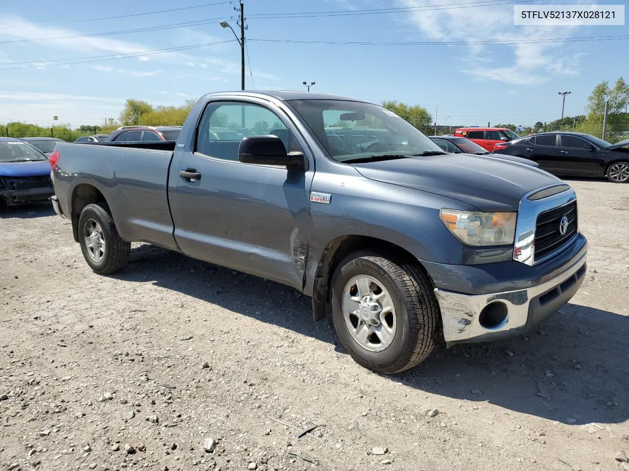 2007 Toyota Tundra VIN: 5TFLV52137X028121 Lot: 69960484