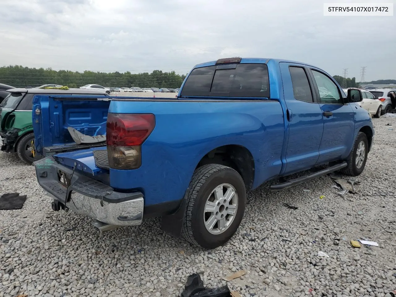 2007 Toyota Tundra Double Cab Sr5 VIN: 5TFRV54107X017472 Lot: 69993054