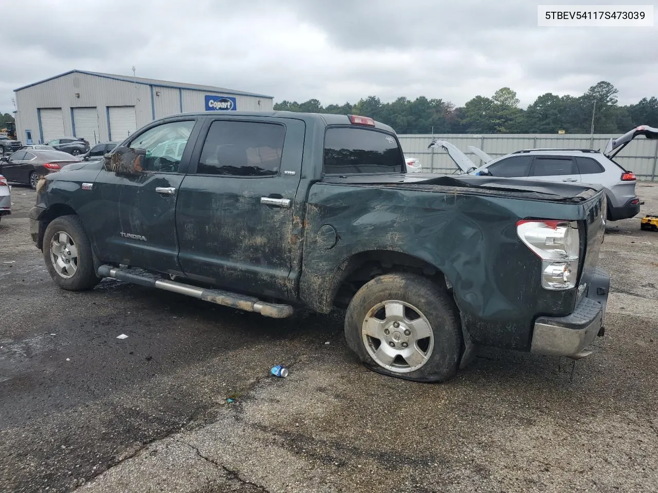 2007 Toyota Tundra Crewmax Sr5 VIN: 5TBEV54117S473039 Lot: 70141134