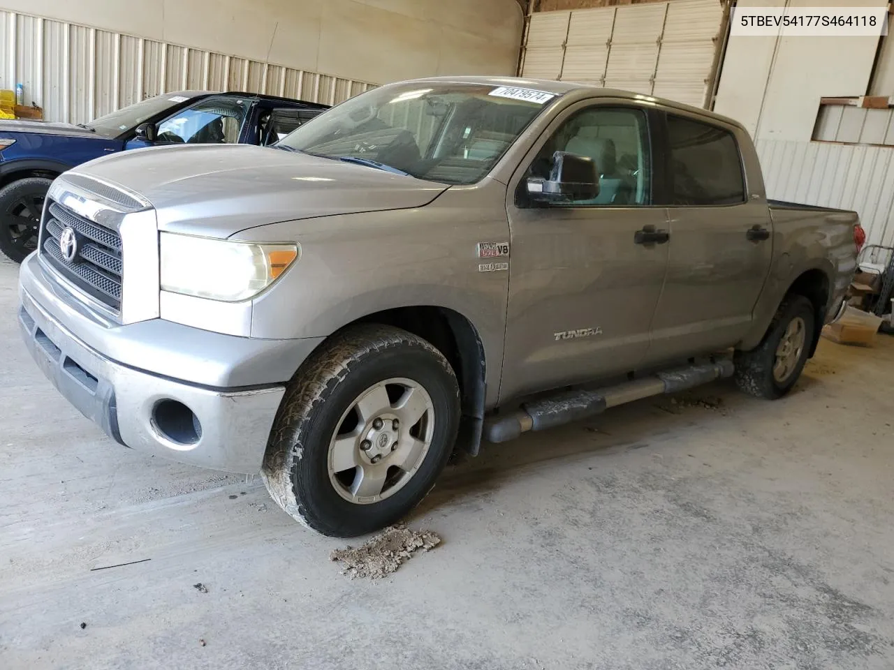 2007 Toyota Tundra Crewmax Sr5 VIN: 5TBEV54177S464118 Lot: 70479574