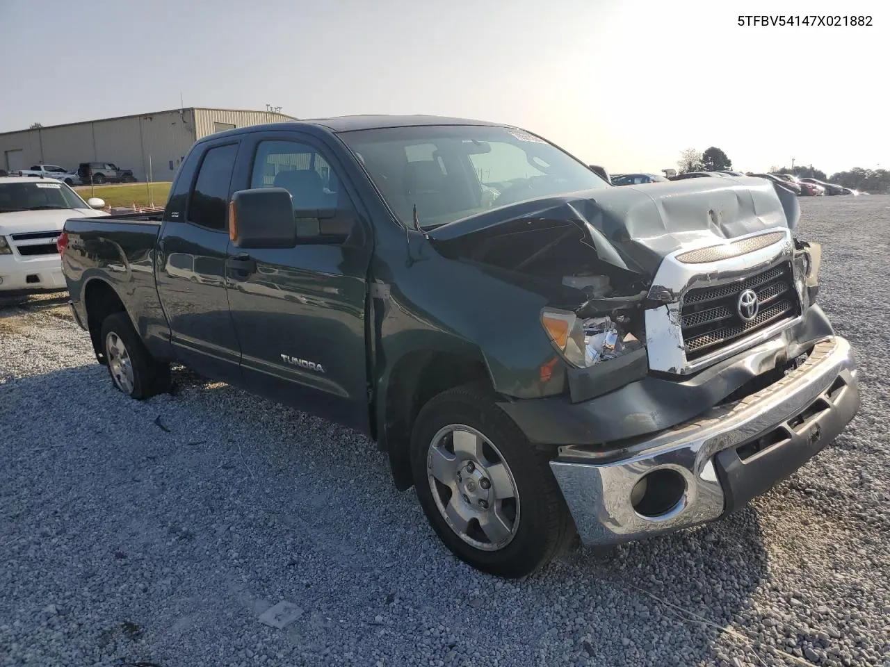 2007 Toyota Tundra Double Cab Sr5 VIN: 5TFBV54147X021882 Lot: 70581294