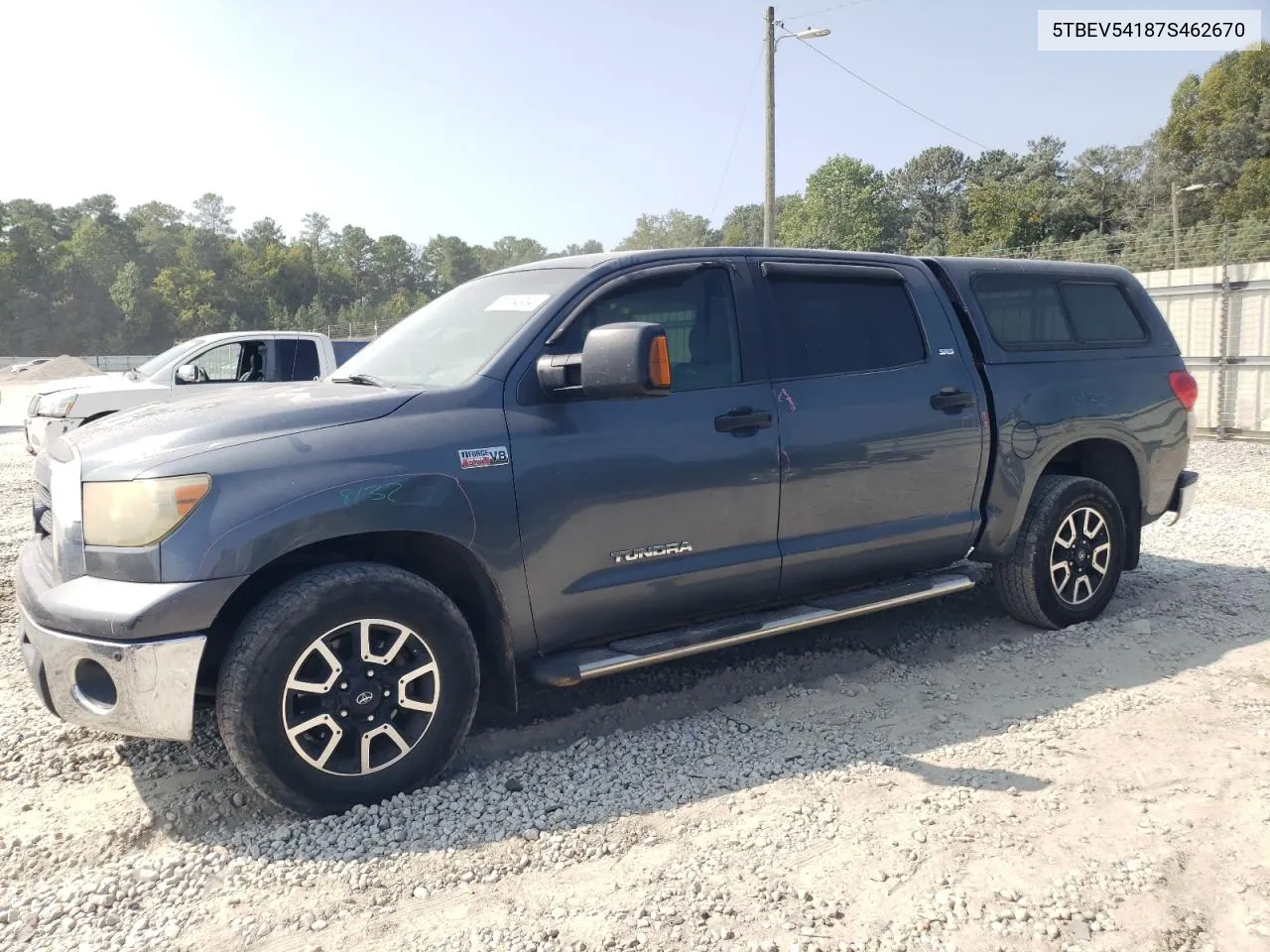 2007 Toyota Tundra Crewmax Sr5 VIN: 5TBEV54187S462670 Lot: 70754934