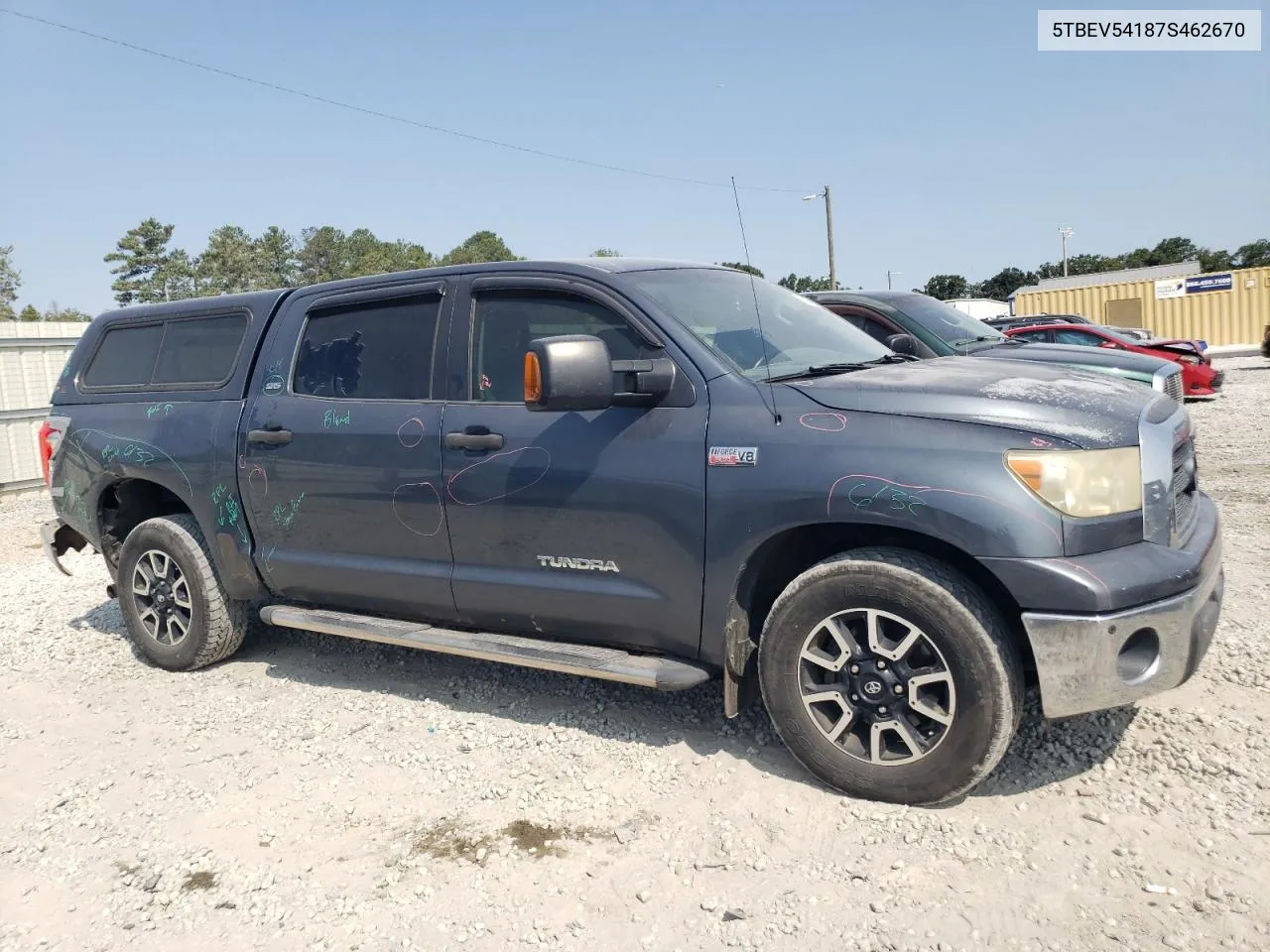 5TBEV54187S462670 2007 Toyota Tundra Crewmax Sr5