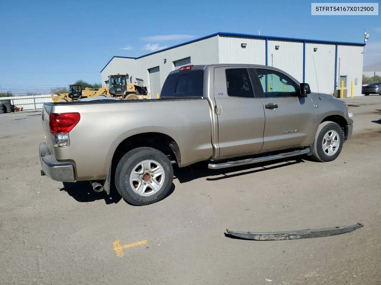 2007 Toyota Tundra Double Cab Sr5 VIN: 5TFRT54167X012900 Lot: 70987944