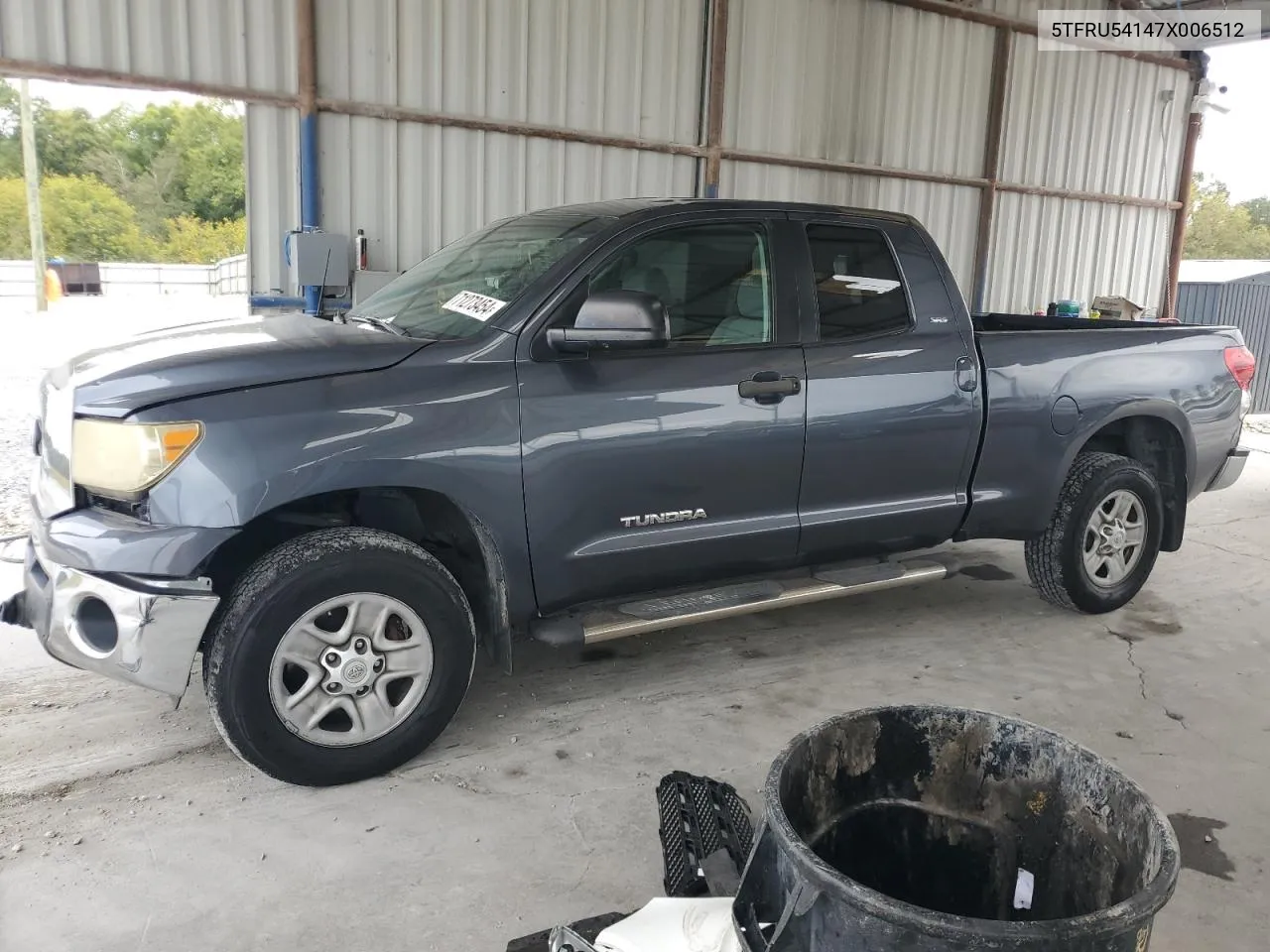 2007 Toyota Tundra Double Cab Sr5 VIN: 5TFRU54147X006512 Lot: 71273454