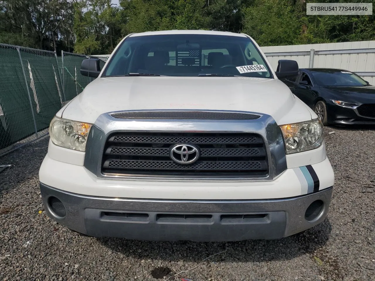 2007 Toyota Tundra Double Cab Sr5 VIN: 5TBRU54177S449946 Lot: 71445164