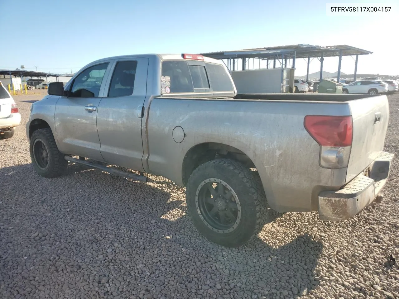 2007 Toyota Tundra Double Cab Limited VIN: 5TFRV58117X004157 Lot: 71557314