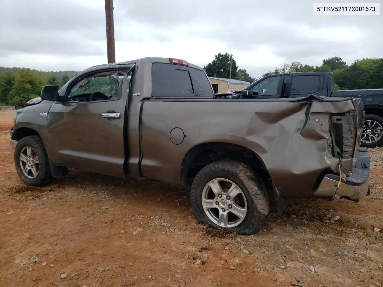 2007 Toyota Tundra VIN: 5TFKV52117X001673 Lot: 71752284