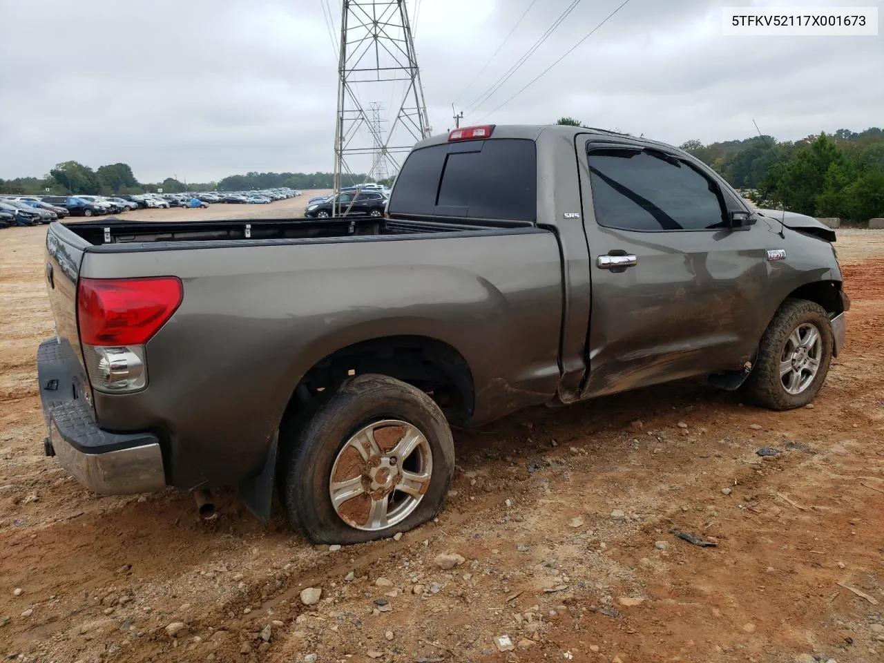 2007 Toyota Tundra VIN: 5TFKV52117X001673 Lot: 71752284