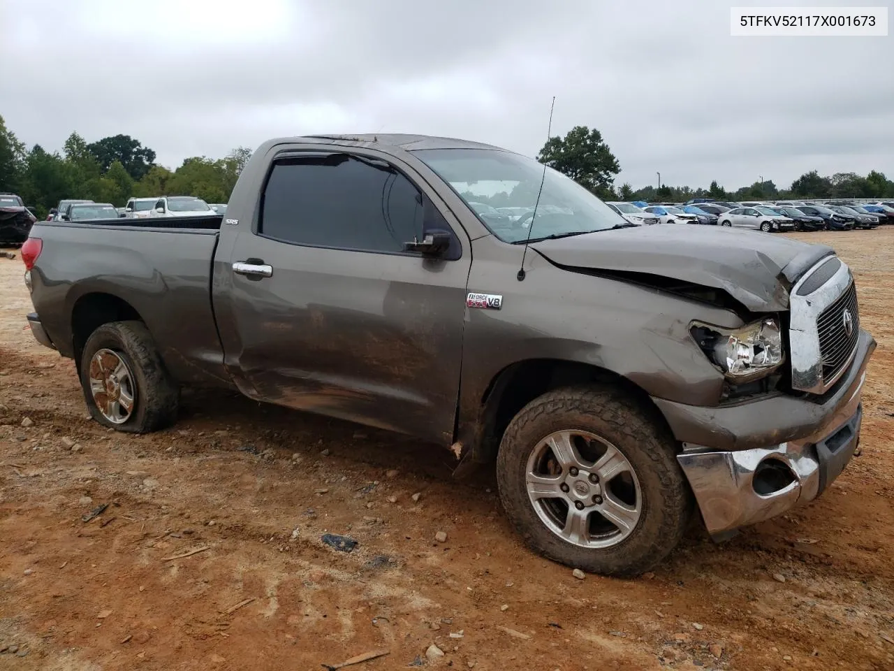 2007 Toyota Tundra VIN: 5TFKV52117X001673 Lot: 71752284