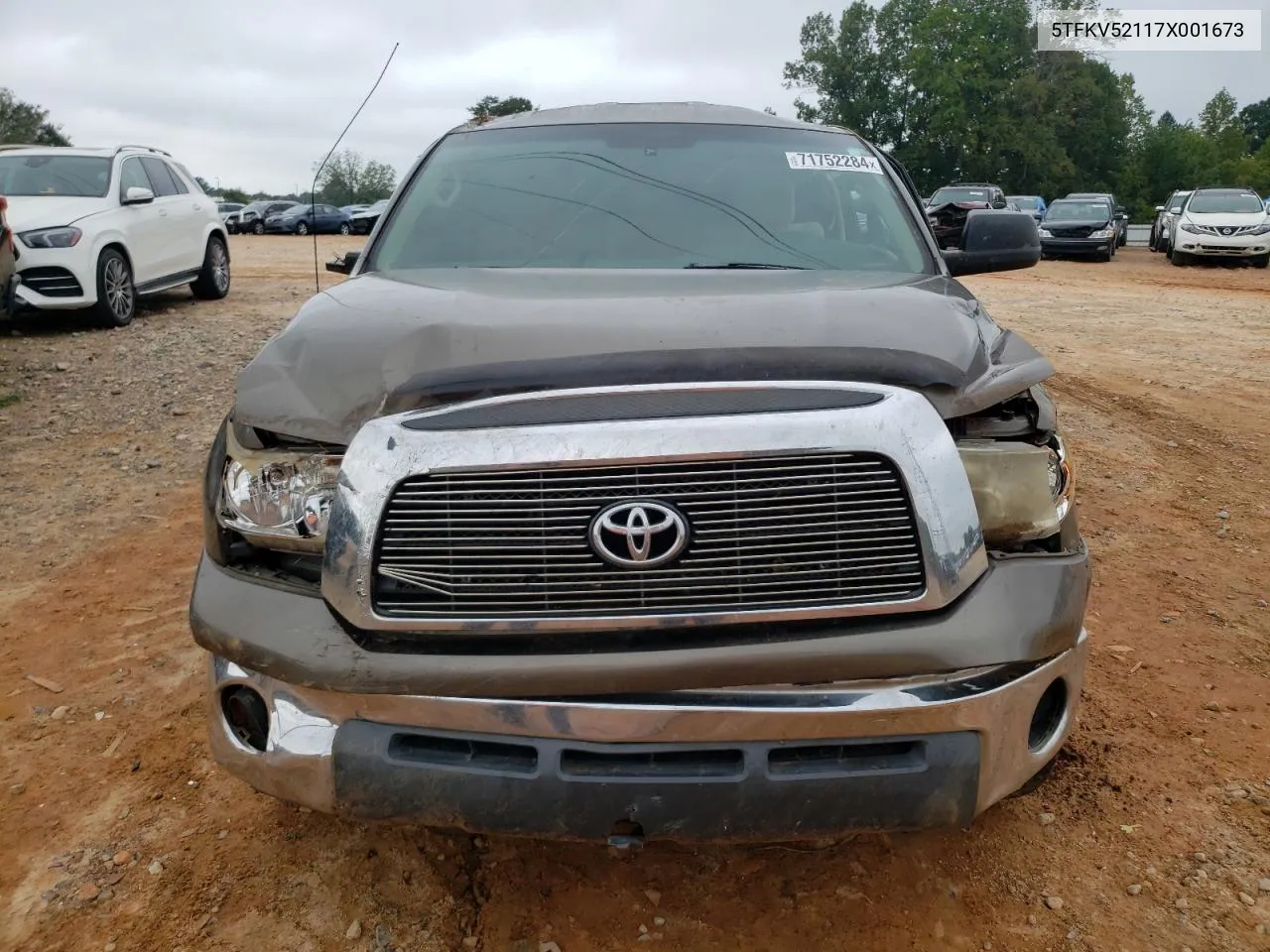 2007 Toyota Tundra VIN: 5TFKV52117X001673 Lot: 71752284