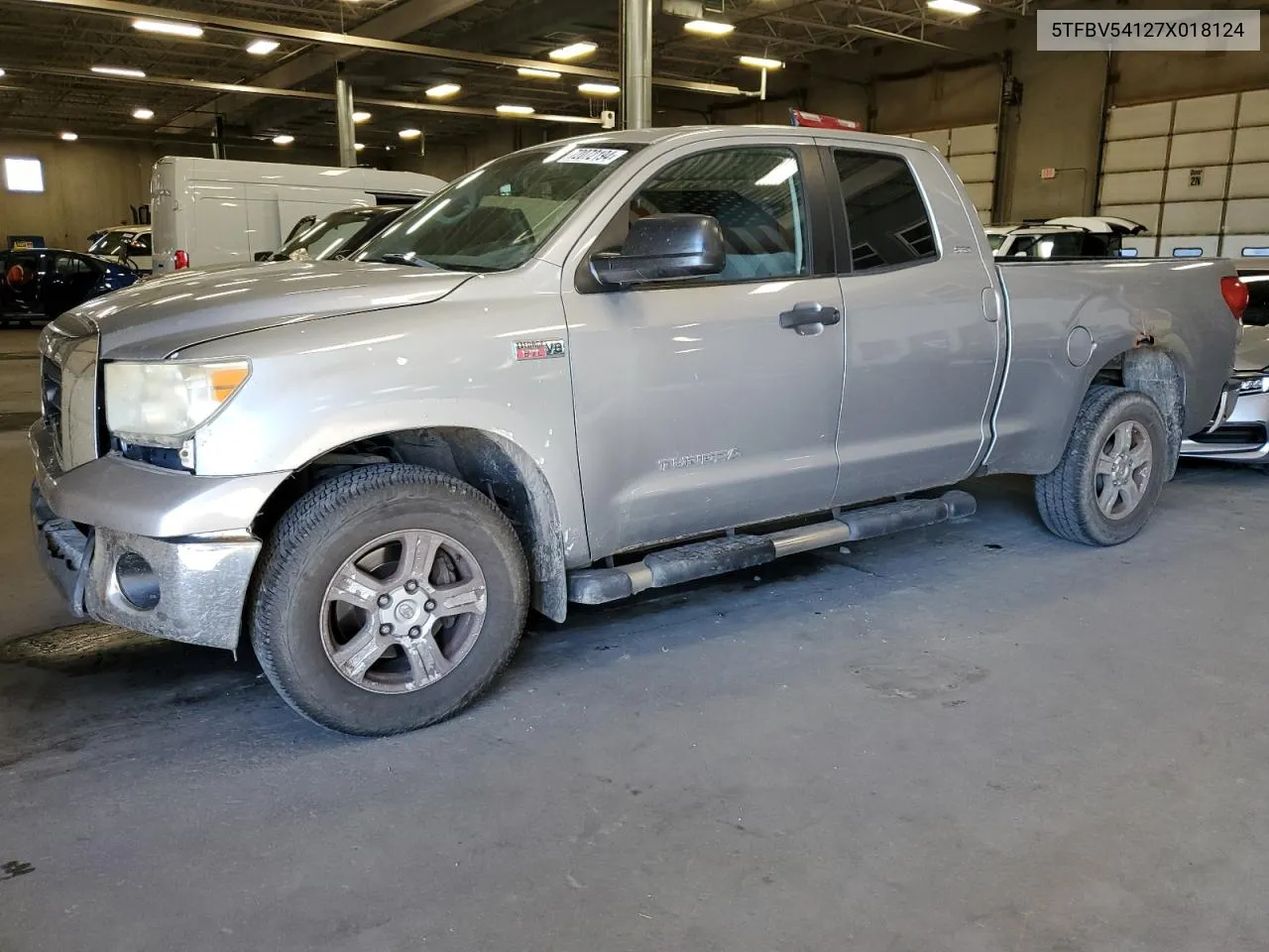 2007 Toyota Tundra Double Cab Sr5 VIN: 5TFBV54127X018124 Lot: 72072194