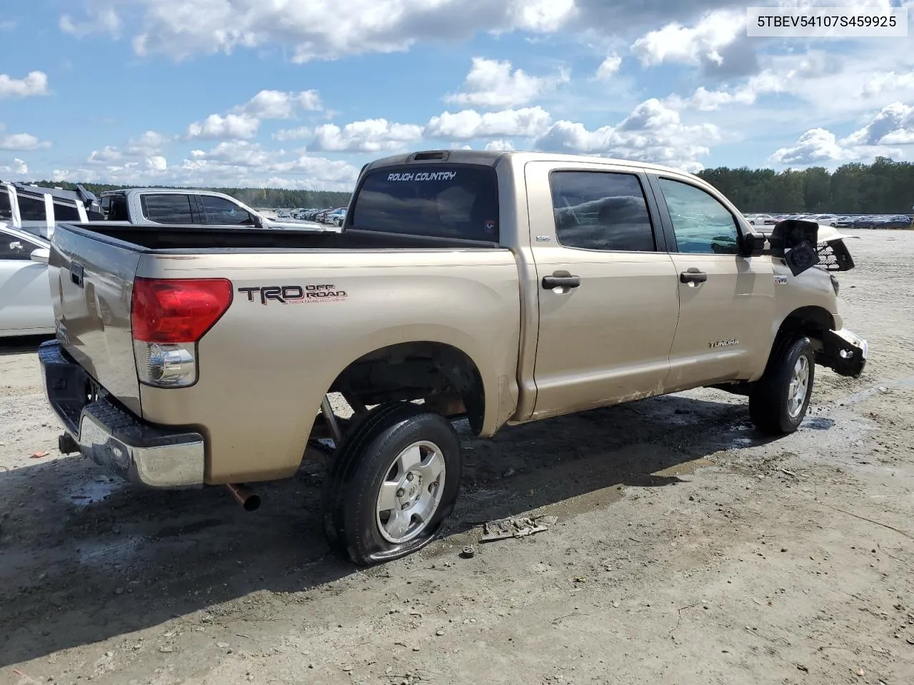 2007 Toyota Tundra Crewmax Sr5 VIN: 5TBEV54107S459925 Lot: 72320594