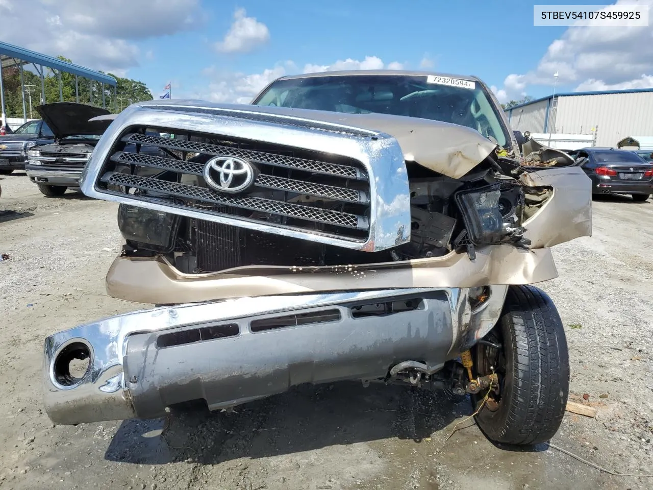 2007 Toyota Tundra Crewmax Sr5 VIN: 5TBEV54107S459925 Lot: 72320594