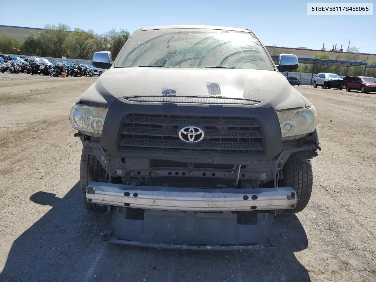 2007 Toyota Tundra Crewmax Limited VIN: 5TBEV58117S458065 Lot: 72472794