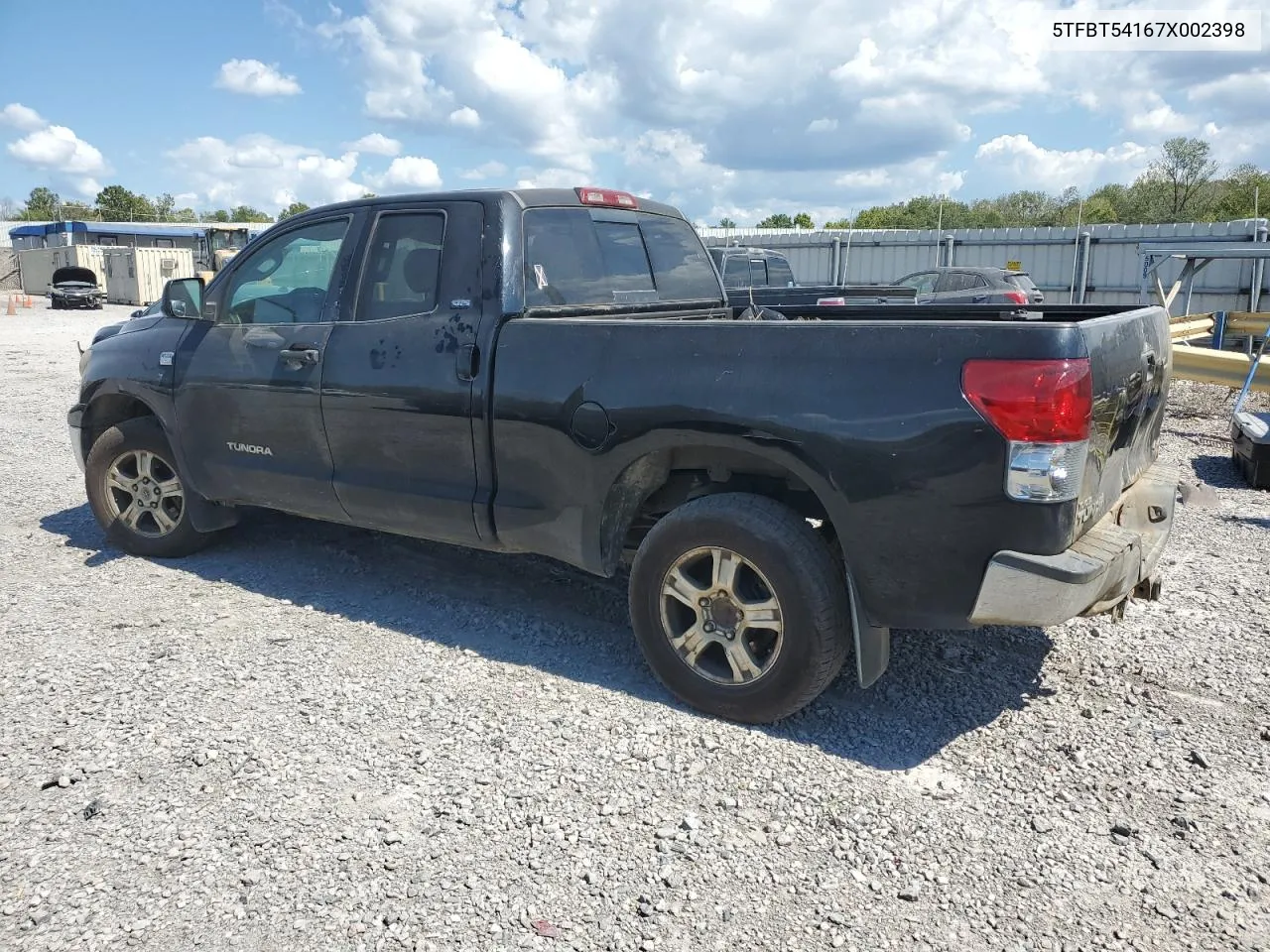 2007 Toyota Tundra Double Cab Sr5 VIN: 5TFBT54167X002398 Lot: 72588034