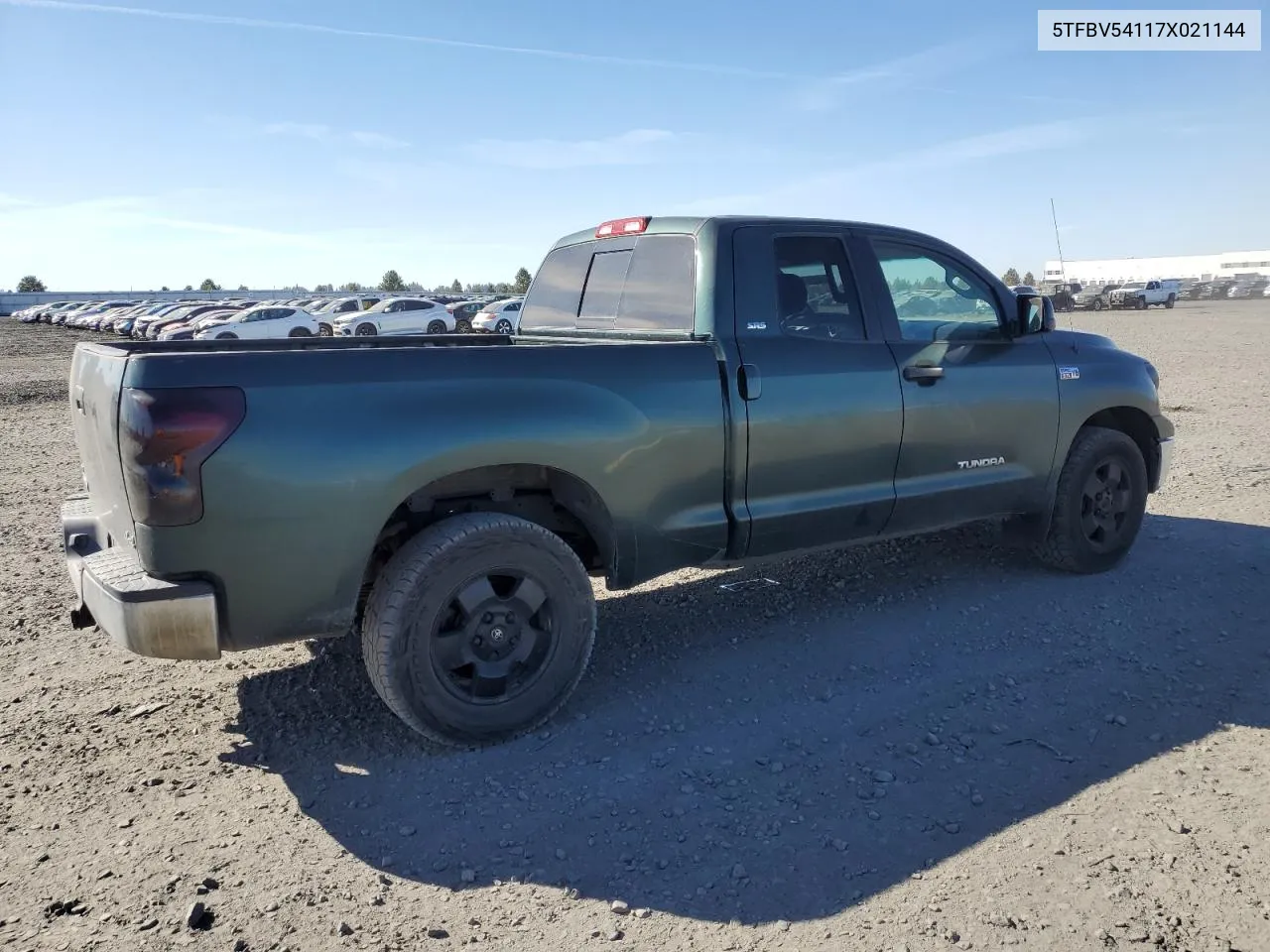 5TFBV54117X021144 2007 Toyota Tundra Double Cab Sr5