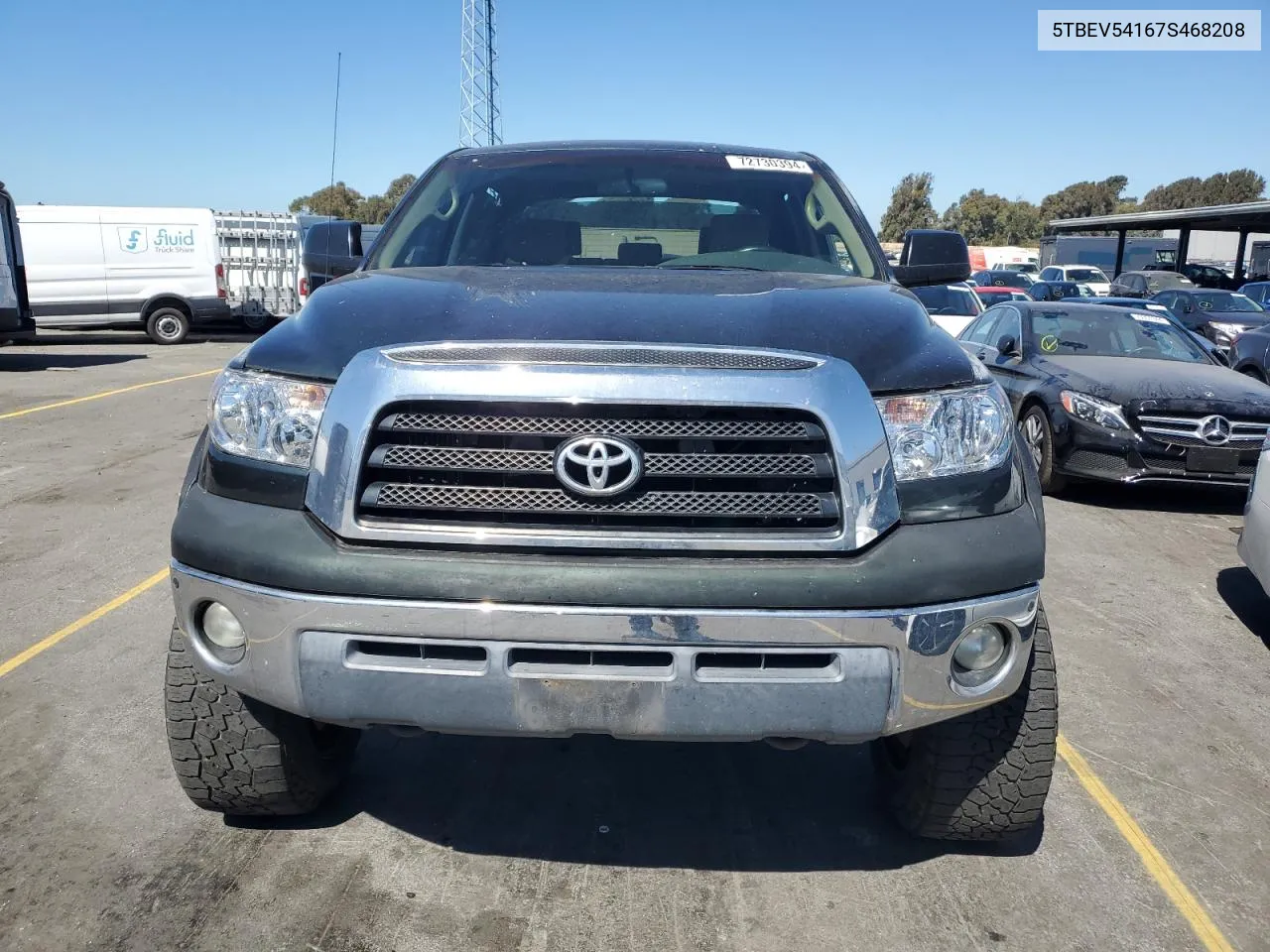 2007 Toyota Tundra Crewmax Sr5 VIN: 5TBEV54167S468208 Lot: 72730394