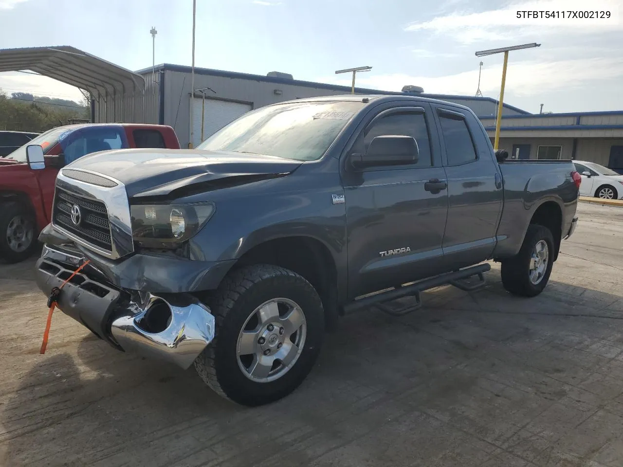 2007 Toyota Tundra Double Cab Sr5 VIN: 5TFBT54117X002129 Lot: 72735674