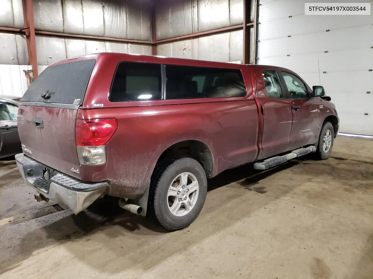 2007 Toyota Tundra Double Cab Sr5 VIN: 5TFCV54197X003544 Lot: 72856304