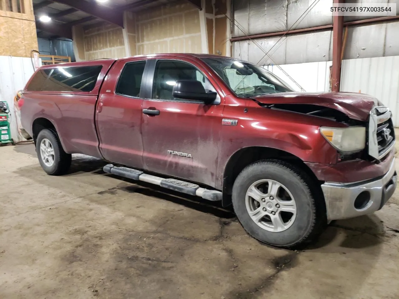 2007 Toyota Tundra Double Cab Sr5 VIN: 5TFCV54197X003544 Lot: 72856304