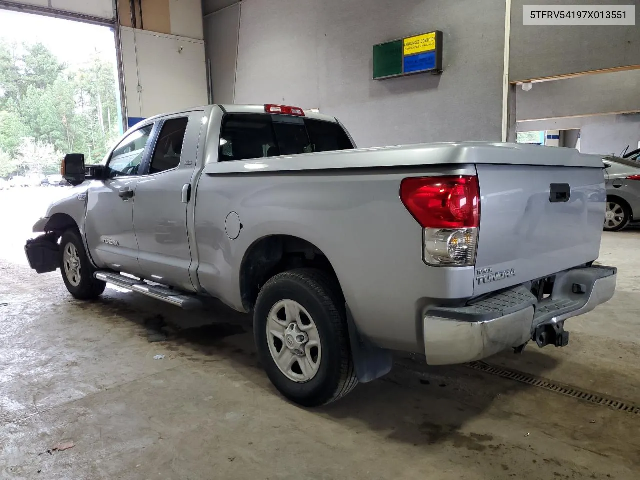 2007 Toyota Tundra Double Cab Sr5 VIN: 5TFRV54197X013551 Lot: 73181354