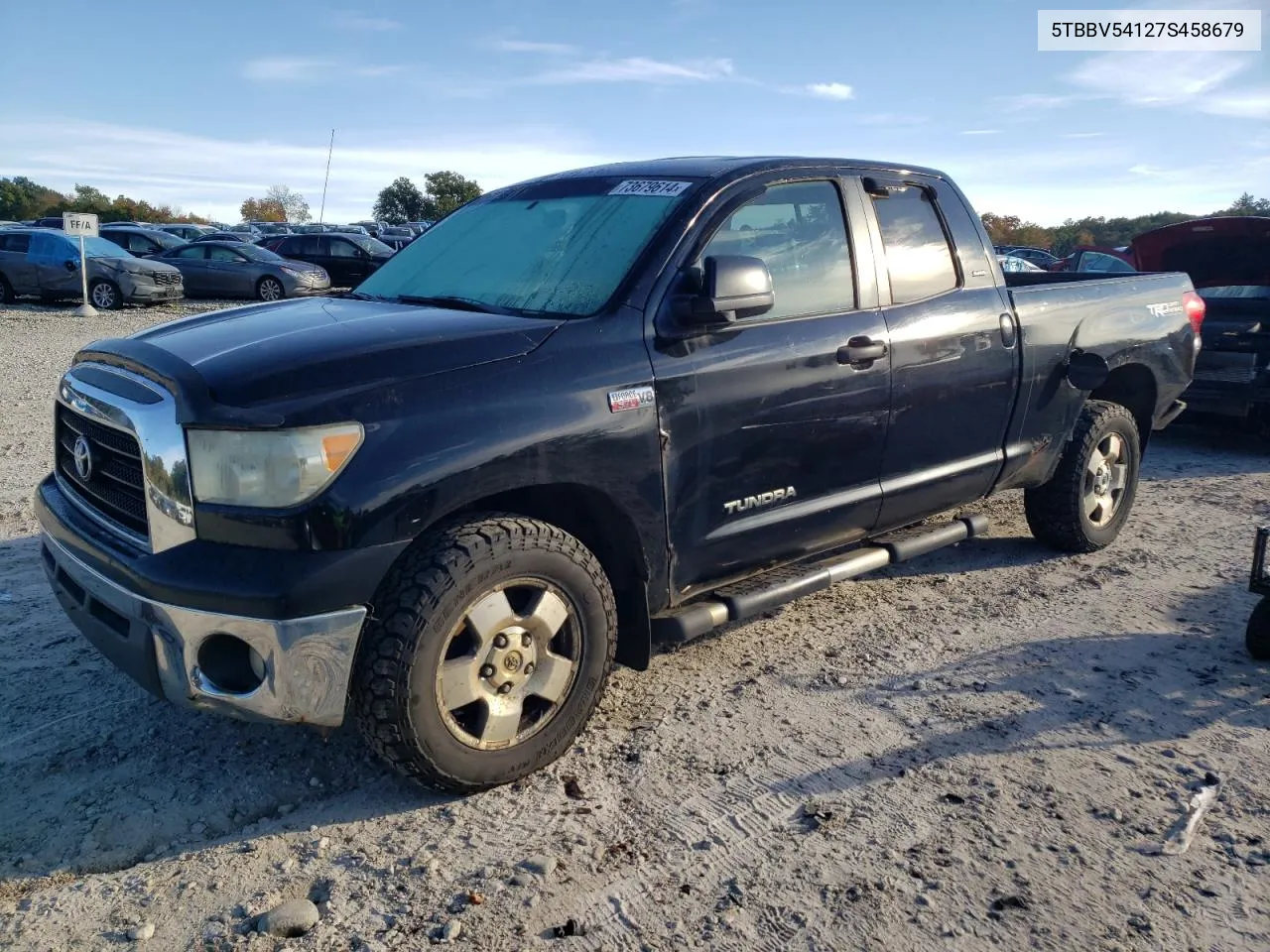 5TBBV54127S458679 2007 Toyota Tundra Double Cab Sr5