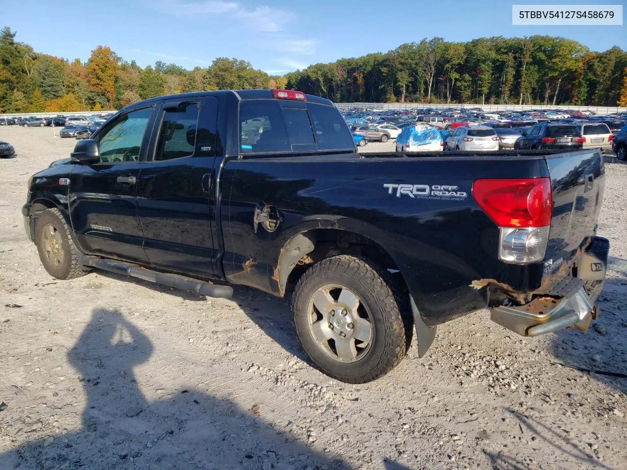 5TBBV54127S458679 2007 Toyota Tundra Double Cab Sr5