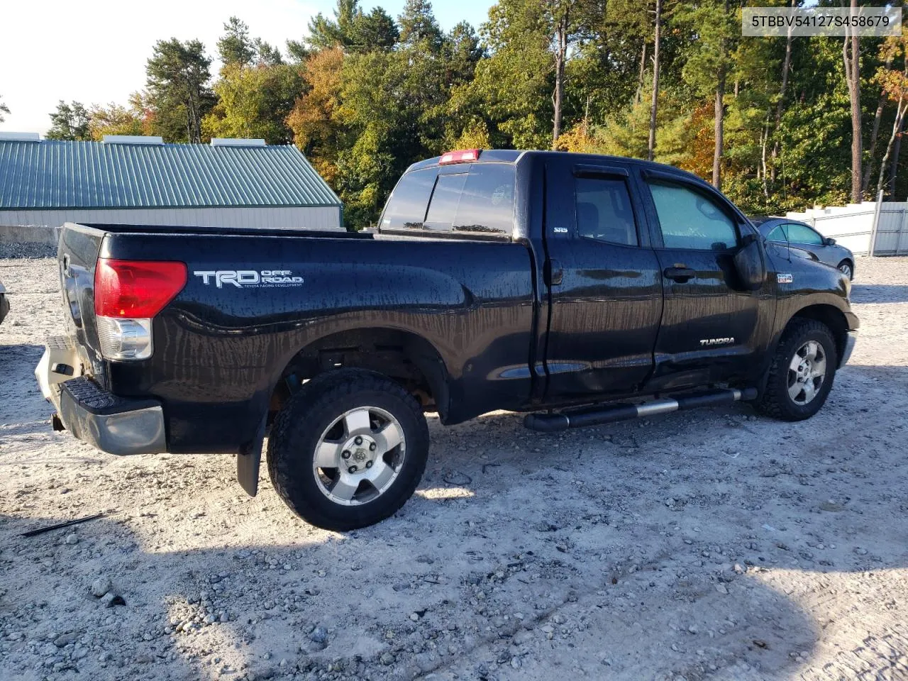 2007 Toyota Tundra Double Cab Sr5 VIN: 5TBBV54127S458679 Lot: 73679614