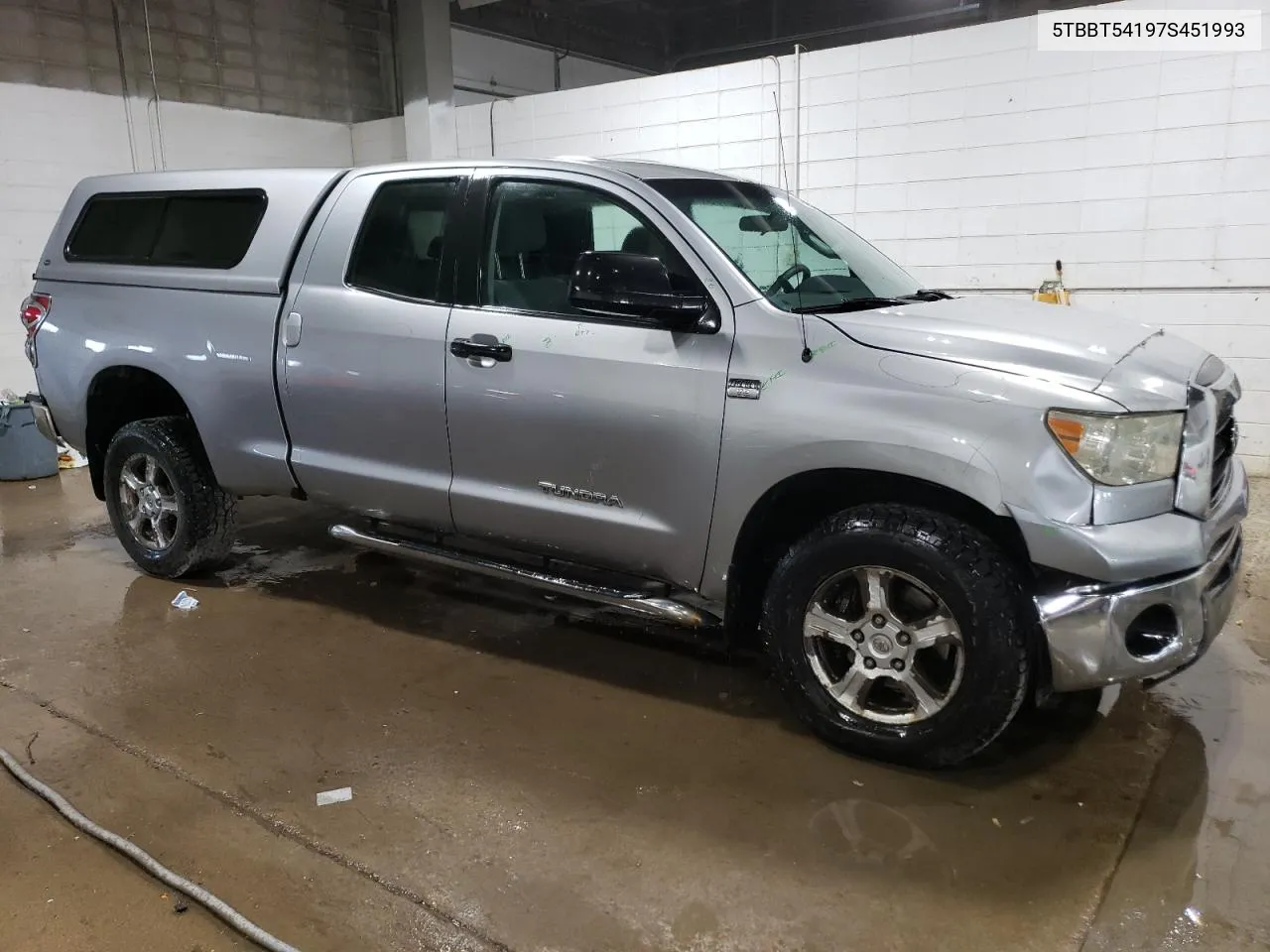 2007 Toyota Tundra Double Cab Sr5 VIN: 5TBBT54197S451993 Lot: 74572004