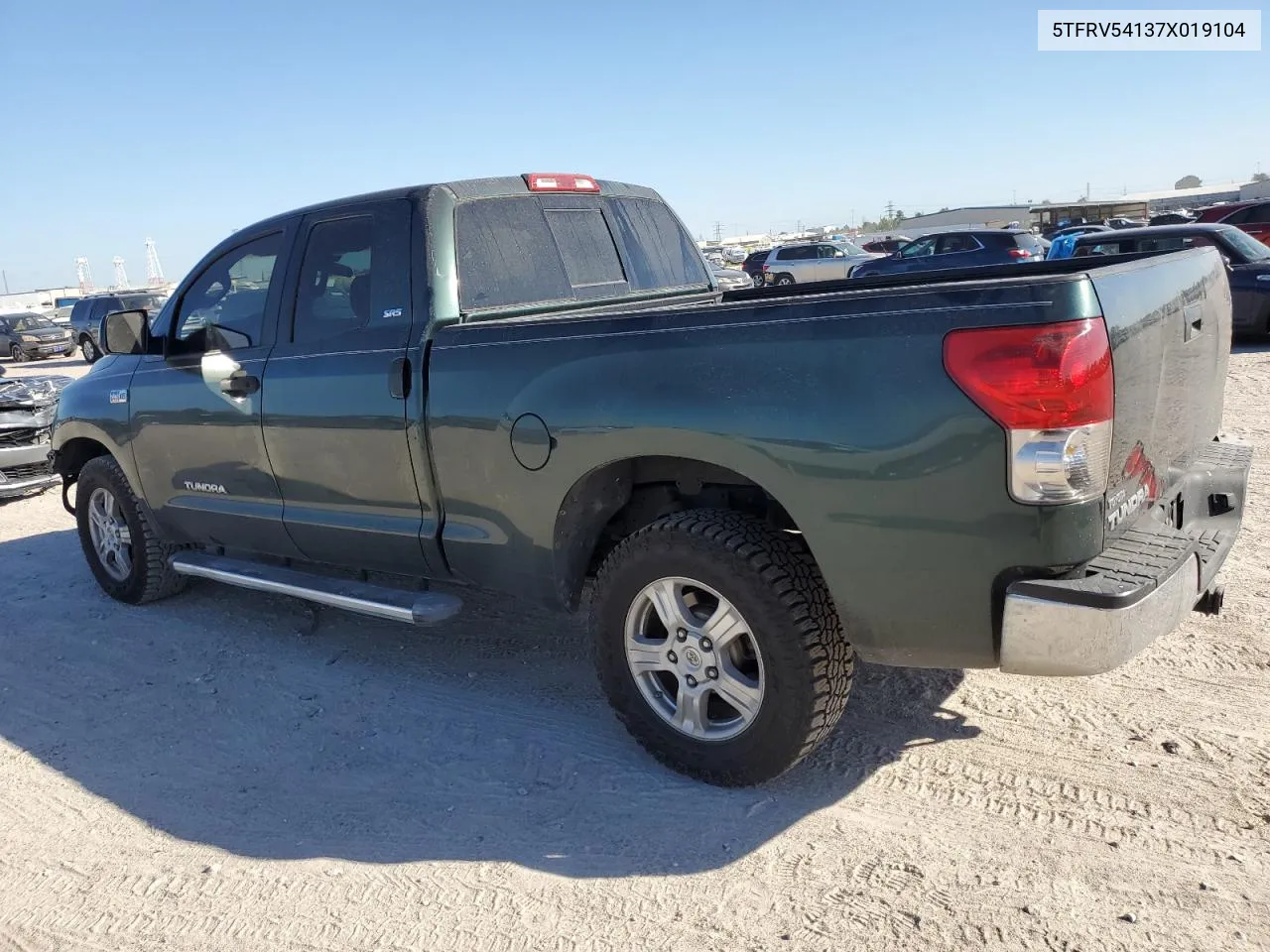 2007 Toyota Tundra Double Cab Sr5 VIN: 5TFRV54137X019104 Lot: 74638564