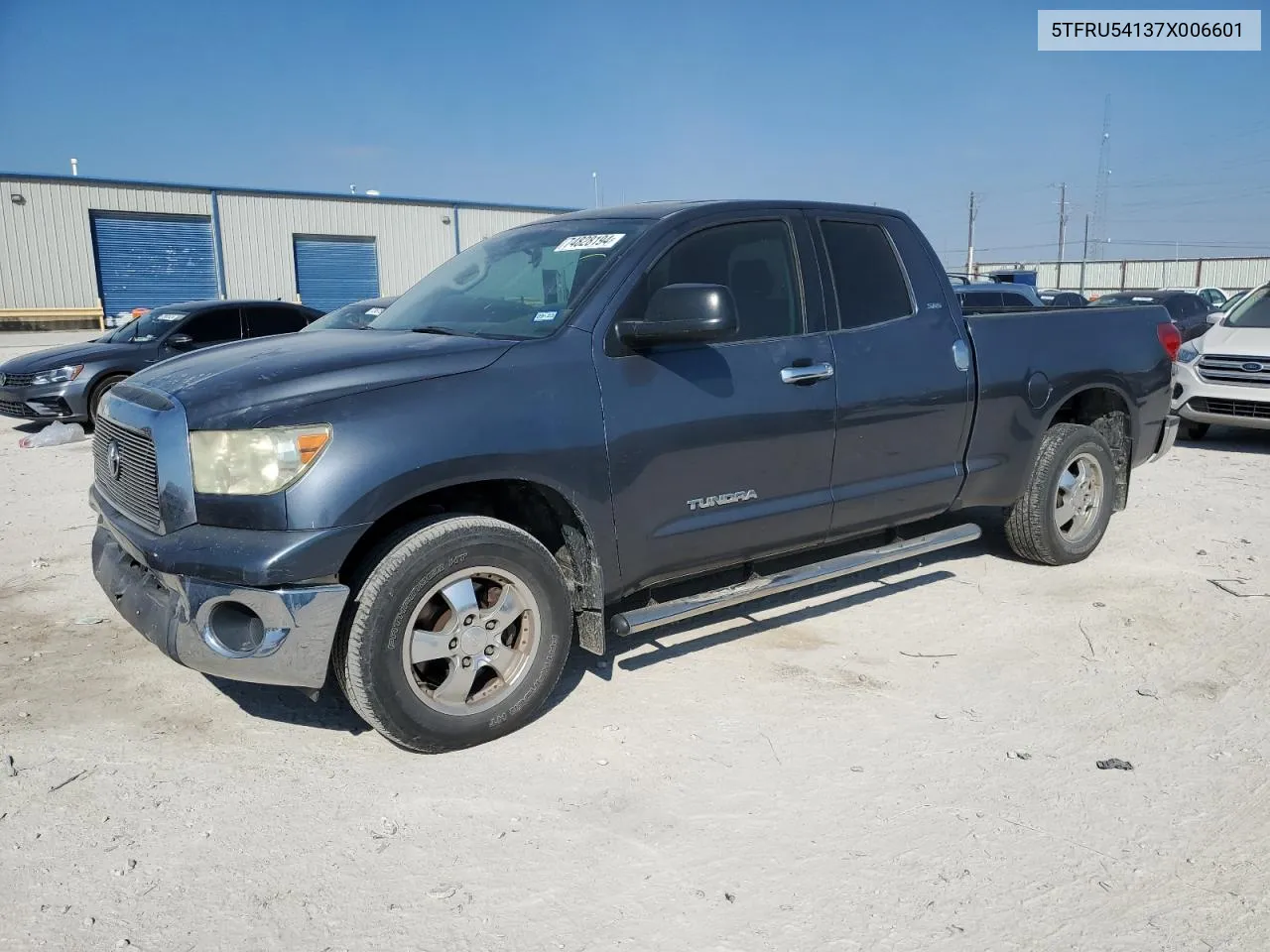 2007 Toyota Tundra Double Cab Sr5 VIN: 5TFRU54137X006601 Lot: 74828194