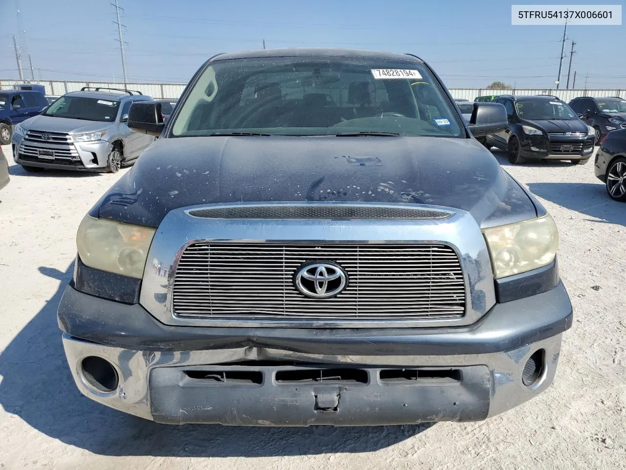 2007 Toyota Tundra Double Cab Sr5 VIN: 5TFRU54137X006601 Lot: 74828194