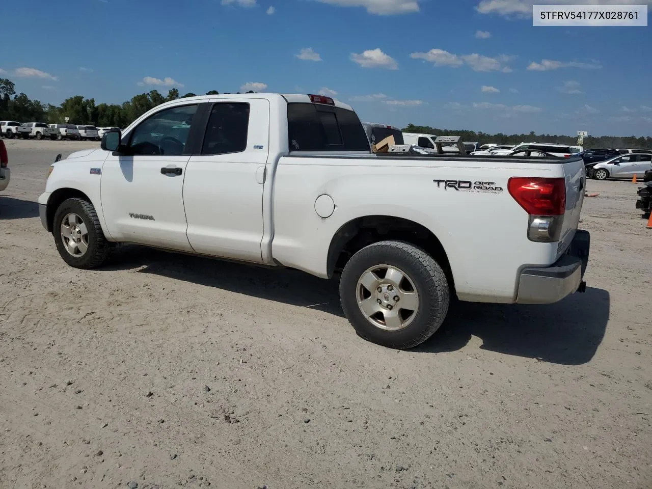 5TFRV54177X028761 2007 Toyota Tundra Double Cab Sr5