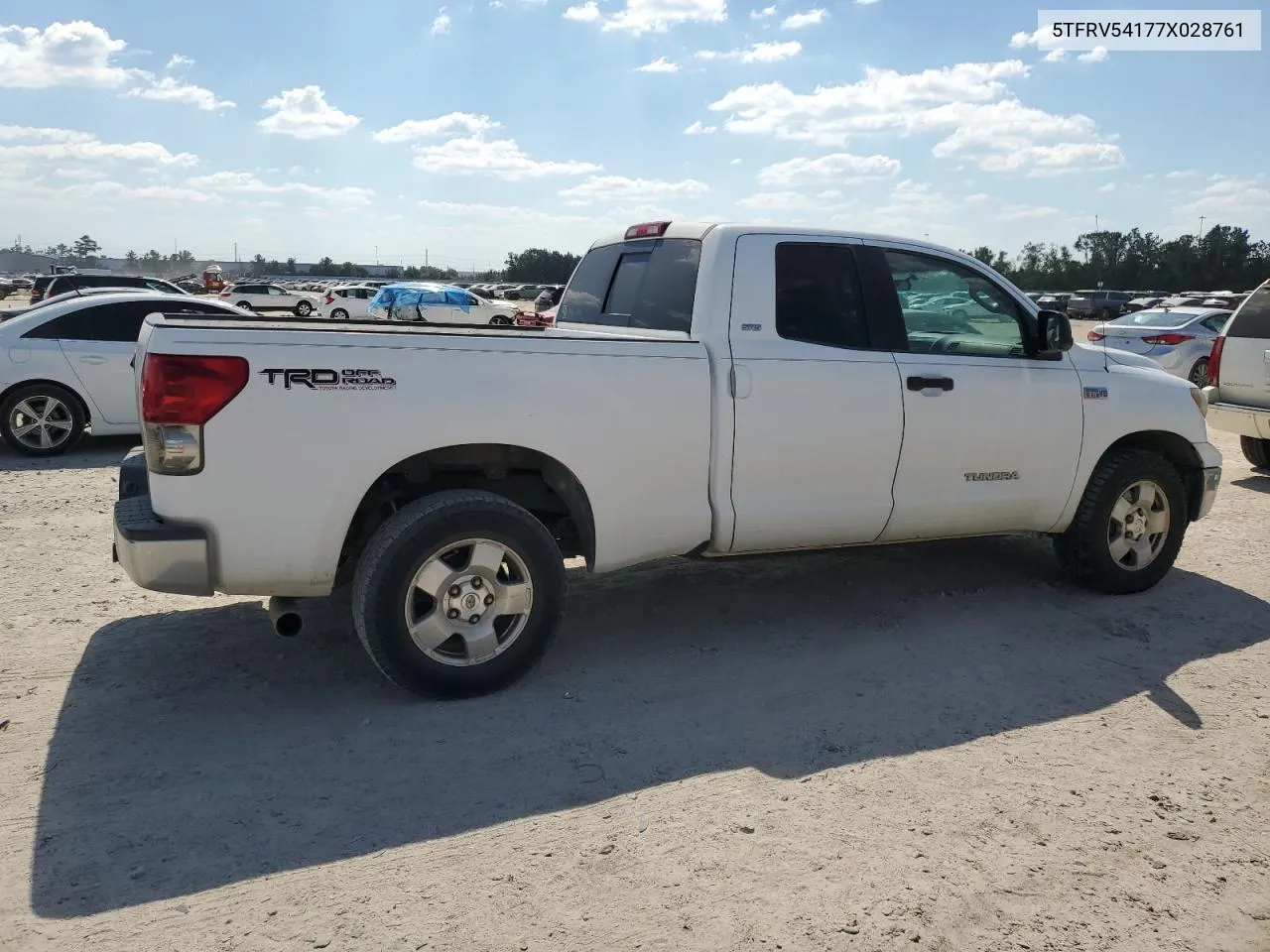 5TFRV54177X028761 2007 Toyota Tundra Double Cab Sr5