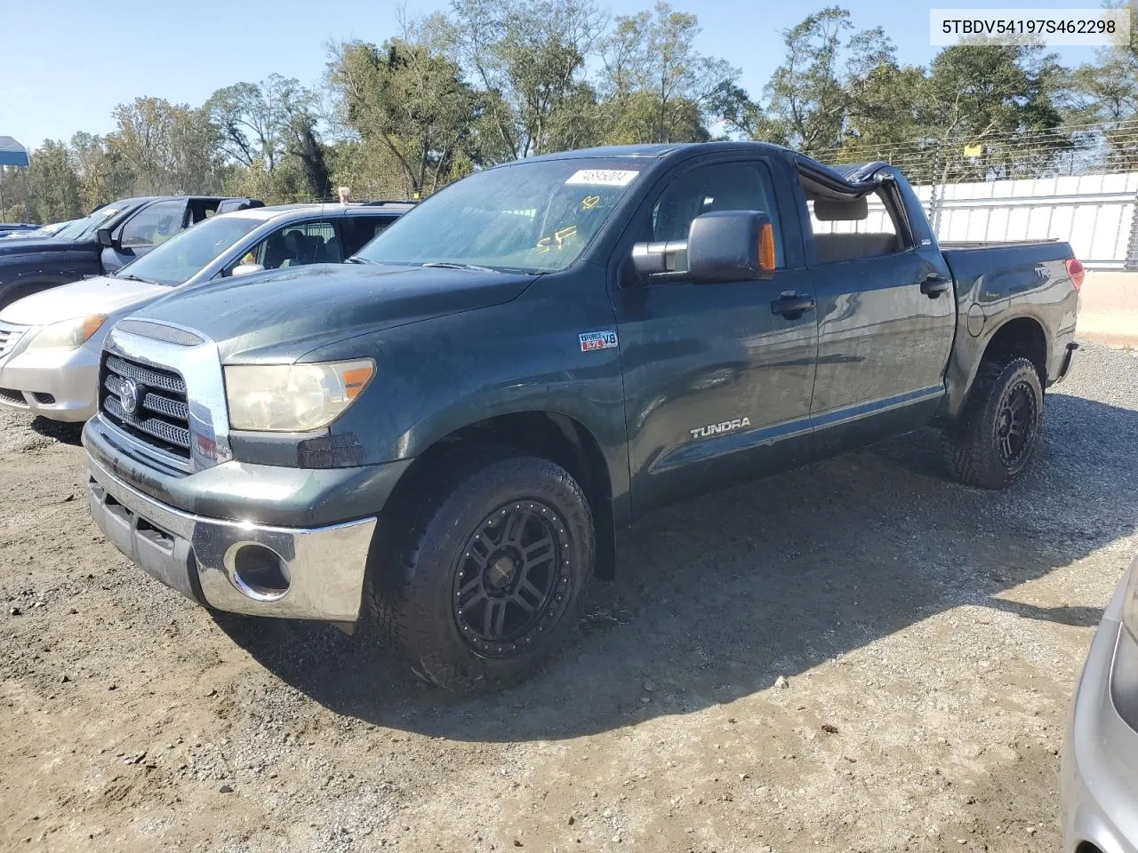 2007 Toyota Tundra Crewmax Sr5 VIN: 5TBDV54197S462298 Lot: 74895004