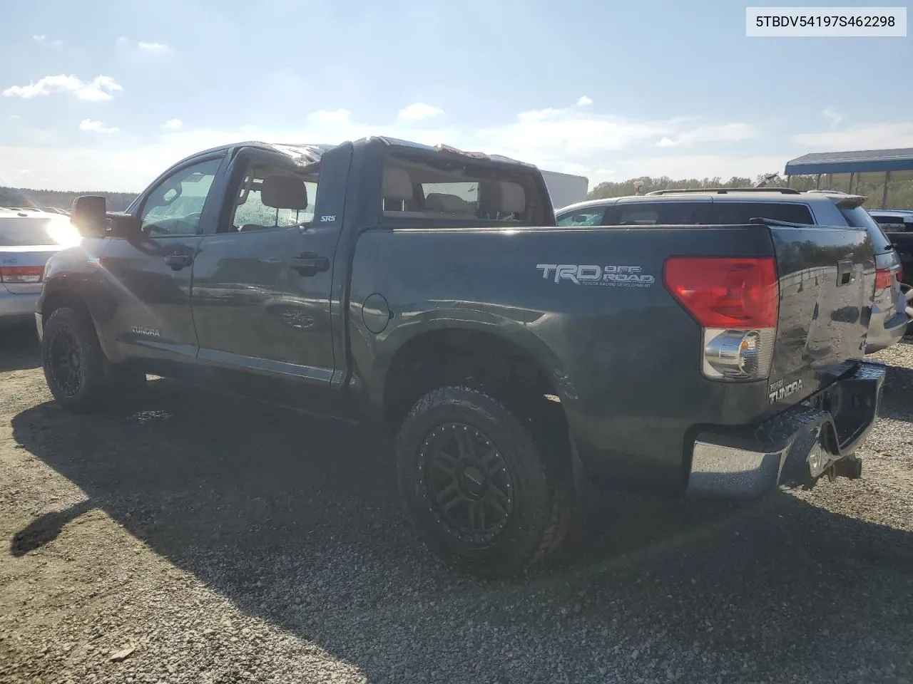 2007 Toyota Tundra Crewmax Sr5 VIN: 5TBDV54197S462298 Lot: 74895004