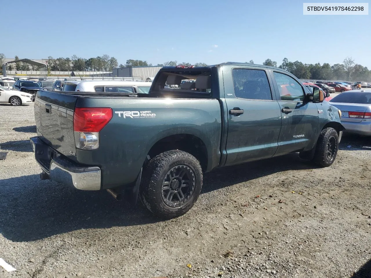 2007 Toyota Tundra Crewmax Sr5 VIN: 5TBDV54197S462298 Lot: 74895004