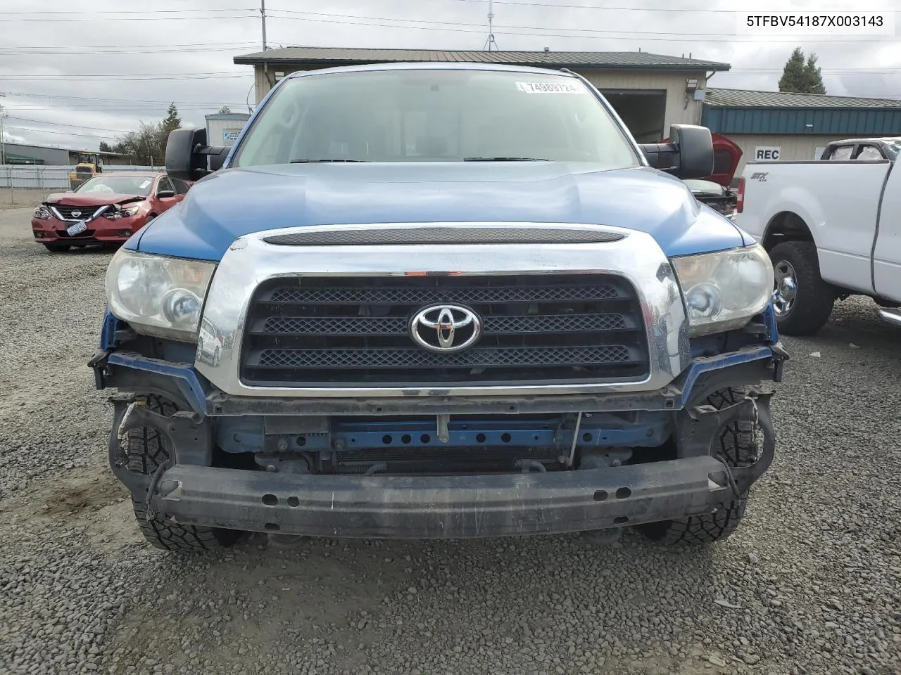 5TFBV54187X003143 2007 Toyota Tundra Double Cab Sr5