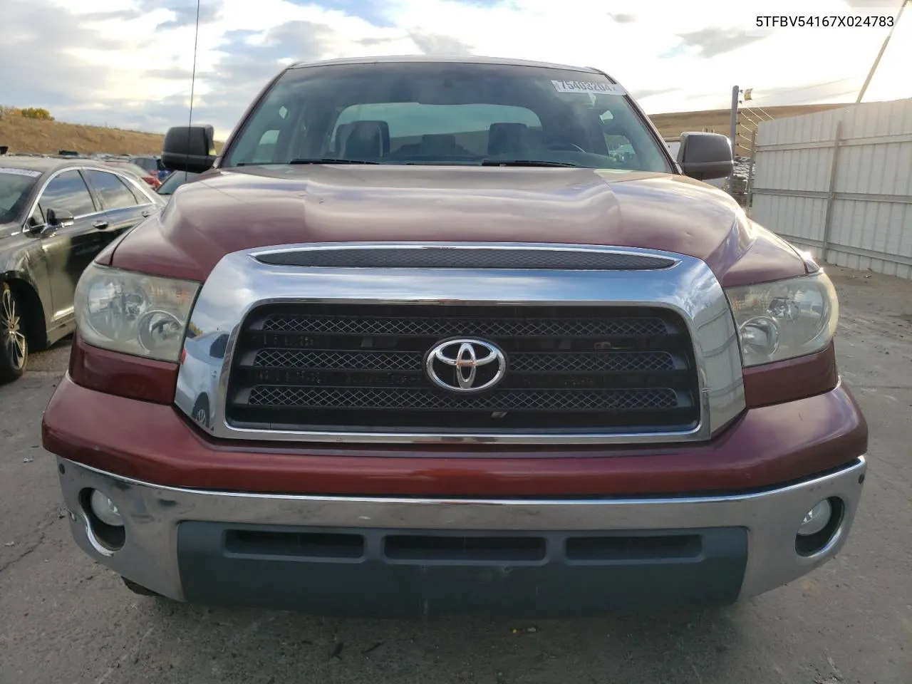 5TFBV54167X024783 2007 Toyota Tundra Double Cab Sr5