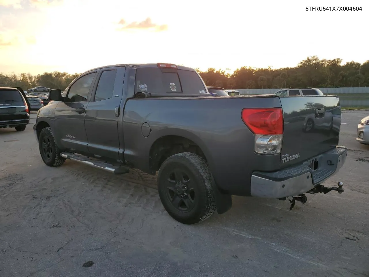 2007 Toyota Tundra Double Cab Sr5 VIN: 5TFRU541X7X004604 Lot: 76046414