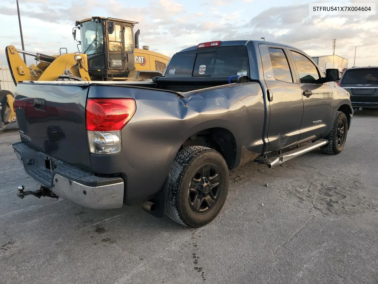 2007 Toyota Tundra Double Cab Sr5 VIN: 5TFRU541X7X004604 Lot: 76046414