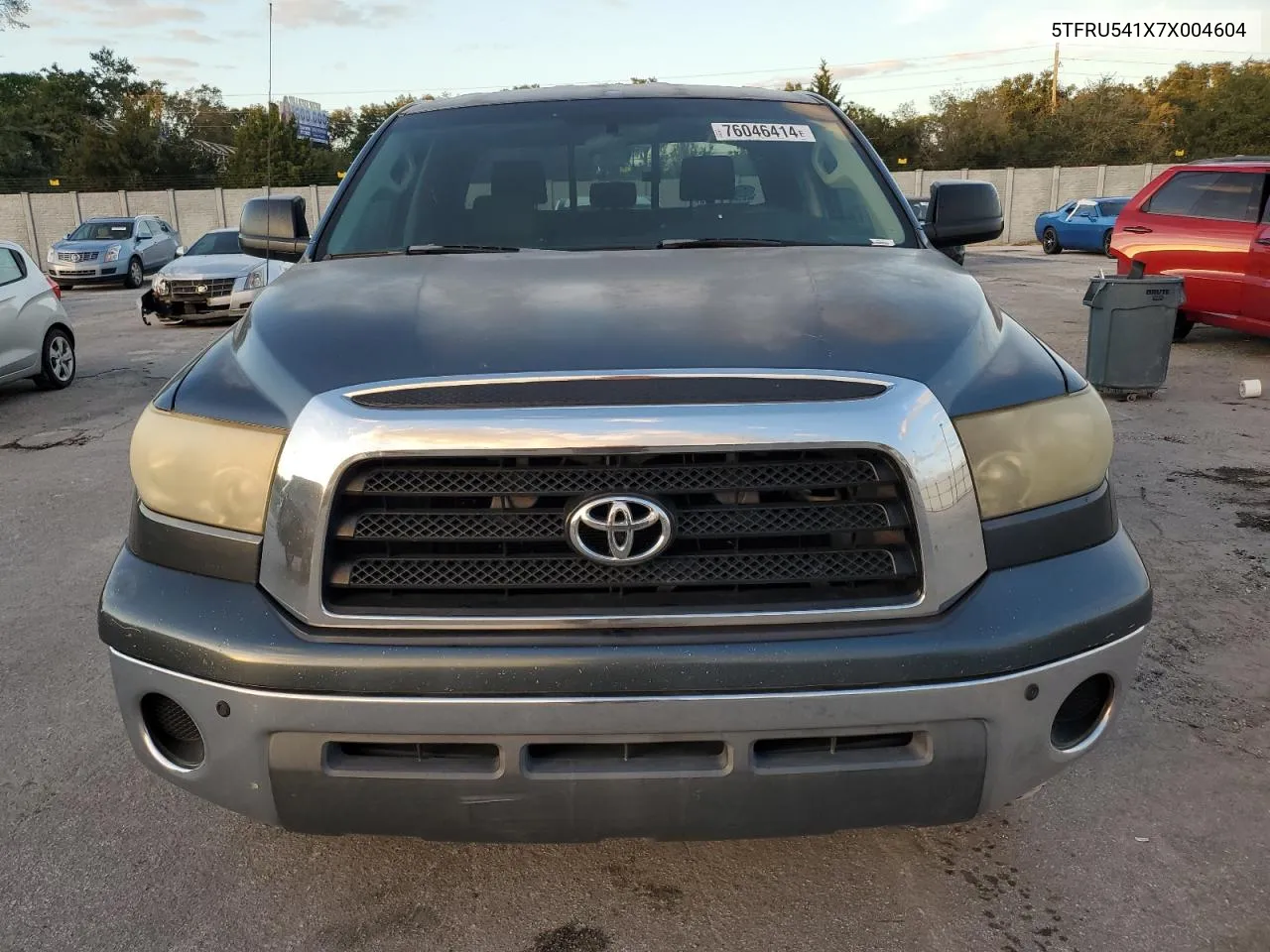 2007 Toyota Tundra Double Cab Sr5 VIN: 5TFRU541X7X004604 Lot: 76046414